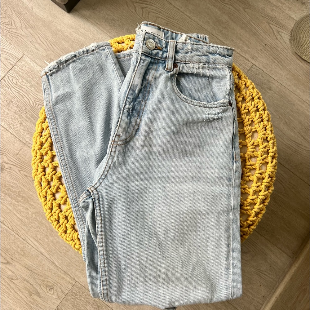 Zara mom jeans